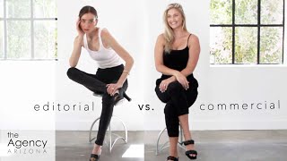 How To  Pose Like a Model  Editorial vs Commercial [upl. by Boser620]