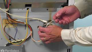 GE RangeStoveOven Repair – How to Replace the Oven Temperature Sensor [upl. by Mikihisa]