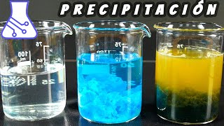 Reacciones de Precipitación Experimento de Química [upl. by Tichon]