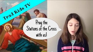 Pray the Stations of the Cross for Kids according to St Alphonsus Ligouri Lent for Kids Catholic [upl. by Ynaffital]