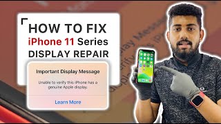 iPhone 11  Important Display Message FIXED [upl. by Wallford]