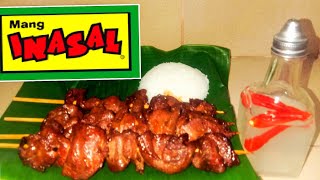 MANG INASAL PORK BBQ RECIPEHOW TO MAKE PORK BARBECUE ALA MANG INASALPORK EASY RECIPE PANG NEGOSYO [upl. by Giusto]