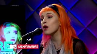 Paramore  Still Into You Live From MTV [upl. by Brasca]