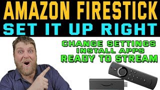 4K FIRESTICK FULL SETUP GUIDE  Set it up The Right Way [upl. by Nosreh]