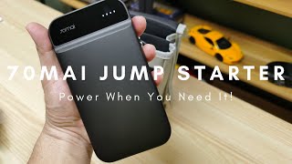 70Mai Jump Starter for your Car Battery Power When you Need it [upl. by Yojenitsirk]