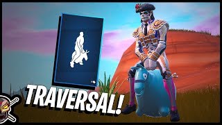 The NEW Traversal BOUNCER Emote in Fortnite [upl. by Missak]