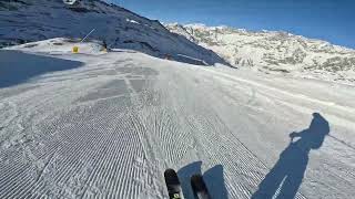 Cervinia Red Slope 7 Ventina [upl. by Ayitahs]