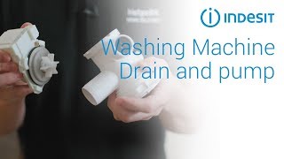 How to resolve washing machine drain and pump problems  by Indesit [upl. by Eirrej]