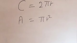 Circumference and Area of a Circle [upl. by Millhon]