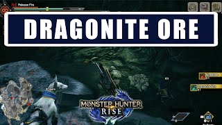 Monster Hunter Rise Dragonite Ore location  MHR Dragonite Ore farming [upl. by Fernyak870]