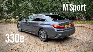 BRAND NEW 2021 BMW 330e M Sport Review [upl. by Sirapal]