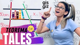 Teorema de TALES  Prof Gis [upl. by Yeaton]