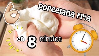 PORCELANA FRíA en 8 Minutos  Pasta Flexible [upl. by Anaher337]