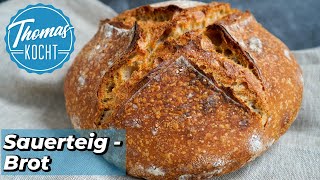 Das perfekte Brot backen  mit Sauerteig [upl. by Anaela806]