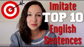 How to Pronounce TOP 10 English Sentences [upl. by Stevens]