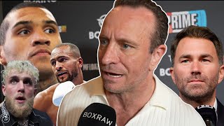 “WHAT THE FK HAS THAT GOT TO DO WITH IT” Kalle Sauerland HITS BACK at EDDIE HEARN amp JAKE PAUL [upl. by Aihsar]