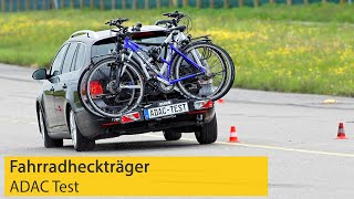 Fahrradheckträger im Test  ADAC [upl. by Ybab]