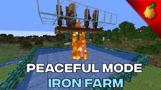 Peaceful Iron Farm The Simplest Iron Farm [upl. by Arella]