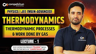 1 Thermodynamic Processes and Work Done by Gas  Thermodynamics Class 11  JEE Mains amp Advanced [upl. by Eiuqnom]