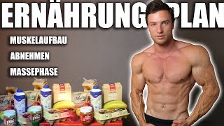 ERNÄHRUNG  So erreichst du deinen Traumkörper   Ernährungsplan und Supplements [upl. by Curnin425]