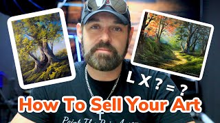 How To Price Your Art To Sell In 7 Minutes  Explained  Paintings By Justin [upl. by Kathryne]