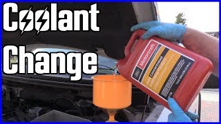 How to Replace Coolant Ford F150 54L 20042008 [upl. by Turmel]