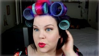 HOW TO Velcro Rollers For Short Hair [upl. by Ambrosio]