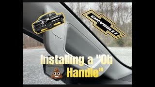 How to Install Silverado APillar Grab Handle [upl. by Emmet]