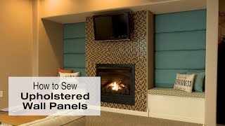 How to Make Upholstered Wall Panels [upl. by Myrle]