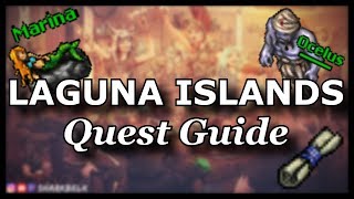 Access To Laguna Islands  Quest Guide TIBIA [upl. by Reyaht]