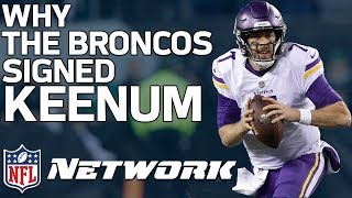 What Case Keenum will Bring to Denver  Film Review  NFL Network [upl. by Gwyneth]