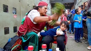 Doña Rosa does energy cleansing limpia espiritual in Cuenca Ecuador [upl. by Colette]