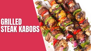 Grilled Steak Kabobs [upl. by Asirehc881]