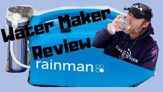 Rainman Water Maker Review  Reverse Osmosis Watermaker For Sailboat [upl. by Ozen771]