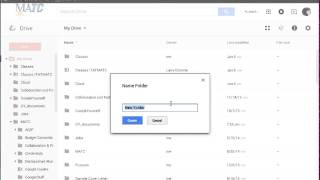 Create Folder in Google Drive [upl. by Ettenotna]