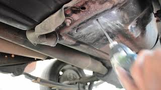 Tutorial Como reparar un Tanque de Gasolina con Pegamento Epóxico Sp1 [upl. by Johppah]