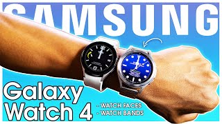 Galaxy Watch 4  How to get Custom Watch Faces ROLEX BREITLING amp MORE [upl. by Aicilak]