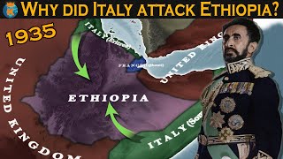 Why did Italy attack Ethiopia in 1935 [upl. by Asilej]