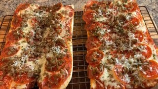 How to make French Bread Pizza [upl. by Warfore]