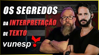 COMPREENSÃO E INTERPRETAÇÃO DE TEXTO BANCA VUNESP AULA GRÁTIS [upl. by Alemap163]