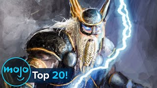 Top 20 Gods and Goddesses of Norse Mythology [upl. by Zipah]