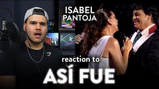 Isabel Pantoja Reaction Asi Fue LIVE Bellas Artes Marvelous Dereck Reacts [upl. by Sirret]