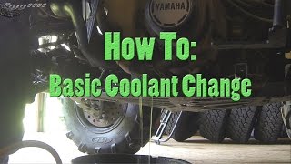 HOW TO Basic Maintenance Coolant Change [upl. by Zarah401]