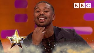 Michael B Jordan reacts to YOUR Black Panther tweets  BBC [upl. by Rauscher]