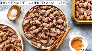 Homemade Candied Almonds Recipe [upl. by Klos228]