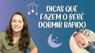 Como fazer o recémnascido dormir rápido [upl. by Bascomb]