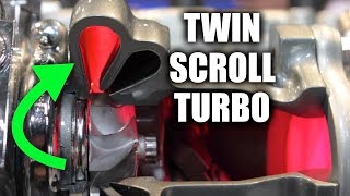 Twin Scroll Turbocharger  Explained [upl. by Flint13]