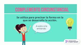 Complemento directo indirecto y circunstancial [upl. by Nenad]