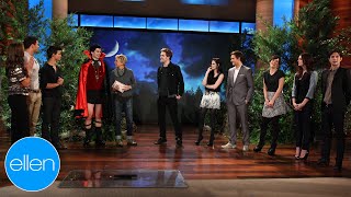 Twilight Cast Gives Sneak Peek at Breaking Dawn Part 2 [upl. by Rehtul]