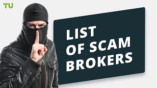 Forex trading scams  List of scam brokers [upl. by Jannel344]